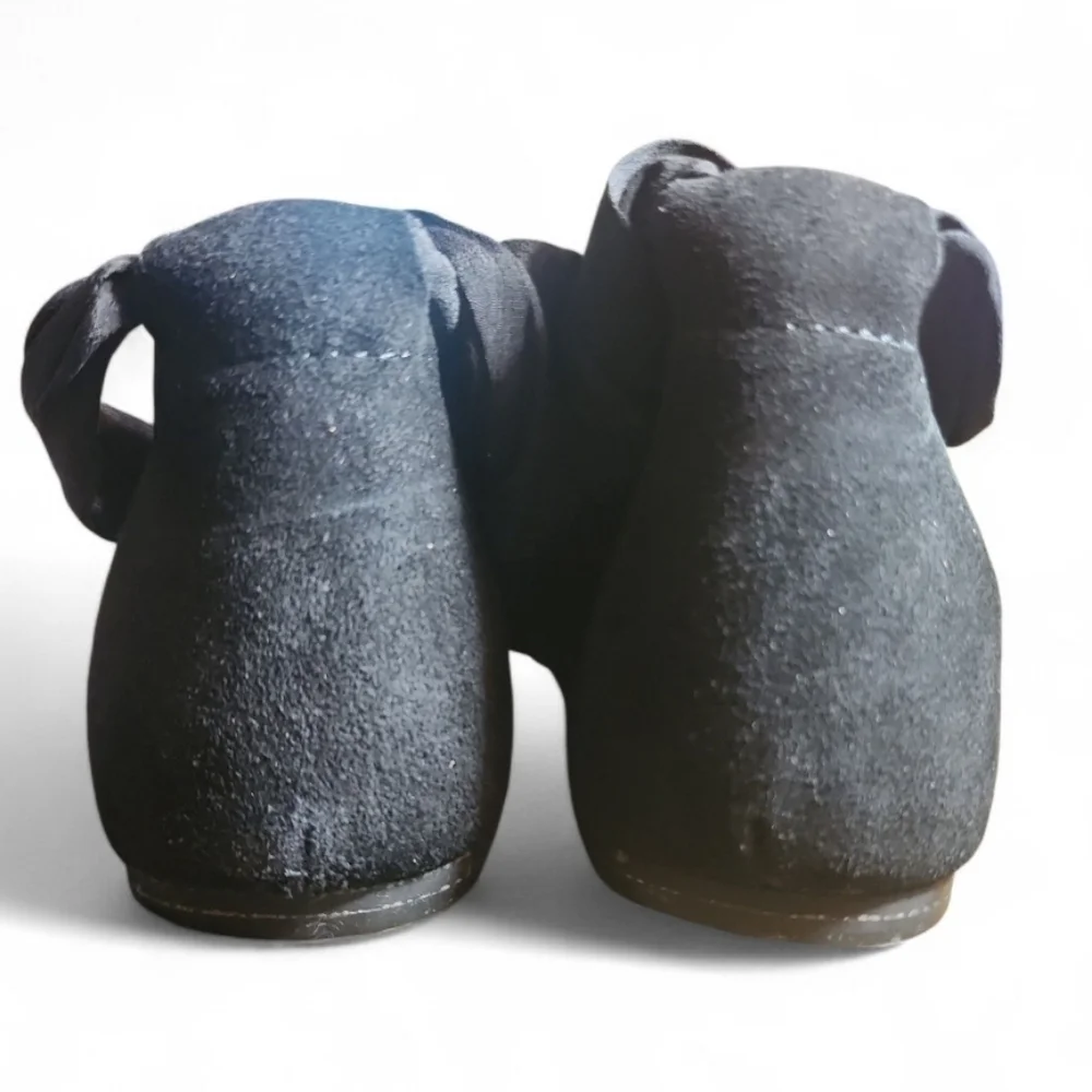 Free People Barcelona Wrap Palm Sandals Black suede Black Ankle Wrap Material 8